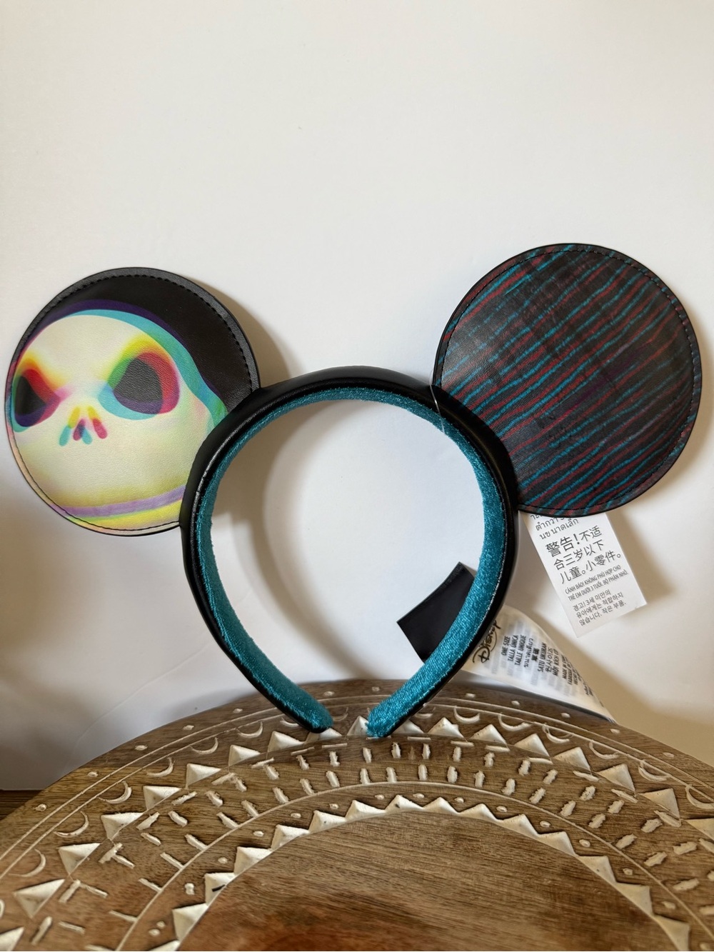 Disney Parks Jack Skellington Nightmare Before Christmas Ears Headband New